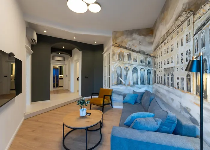 Lusso With Sea View Апартаменти Спліт